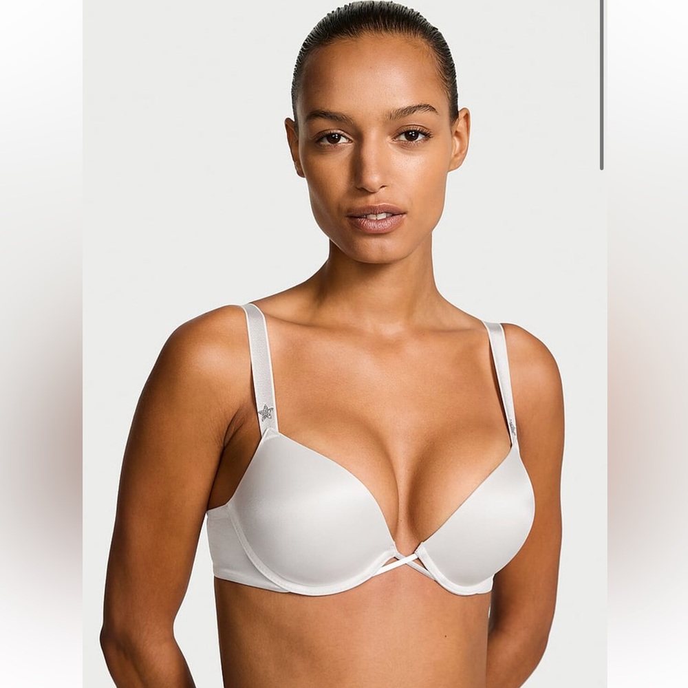 Victoria’s Secret BOMBSHELL ⭐️ Starstruck Shine Add-2-Cups Push-Up Bra, Size 38C